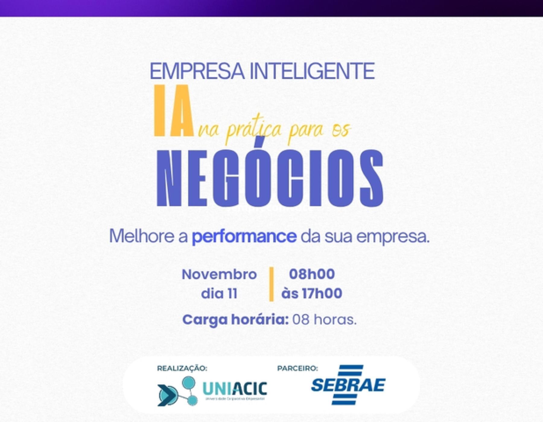 EMPRESA INTELIGENTE – IA NA PRÁTICA PARA OS NEGÓCIOS