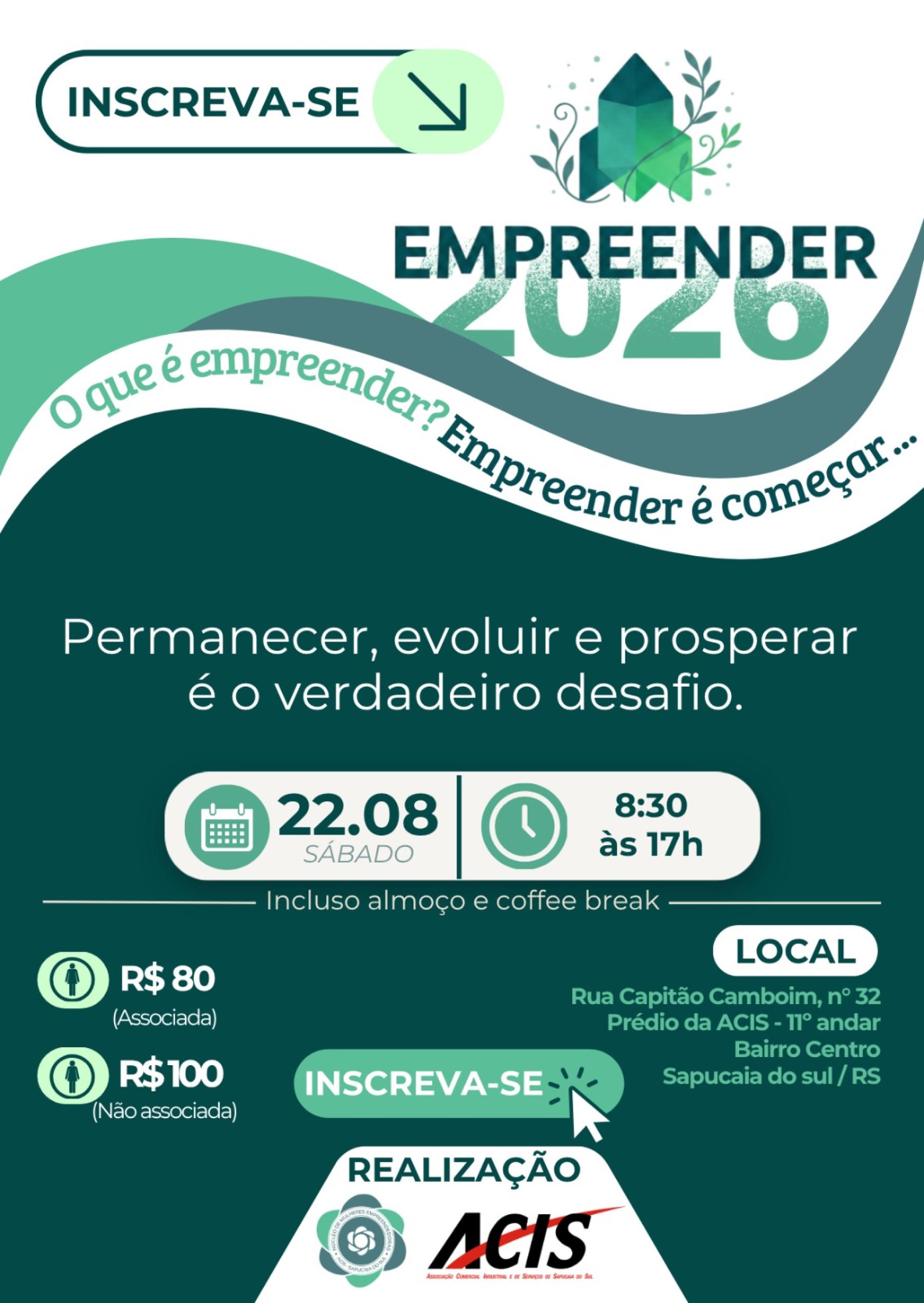 Empreender 2026
