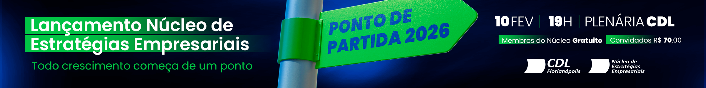 Ponto de partida 2026 - Todo crescimento começa de um ponto 