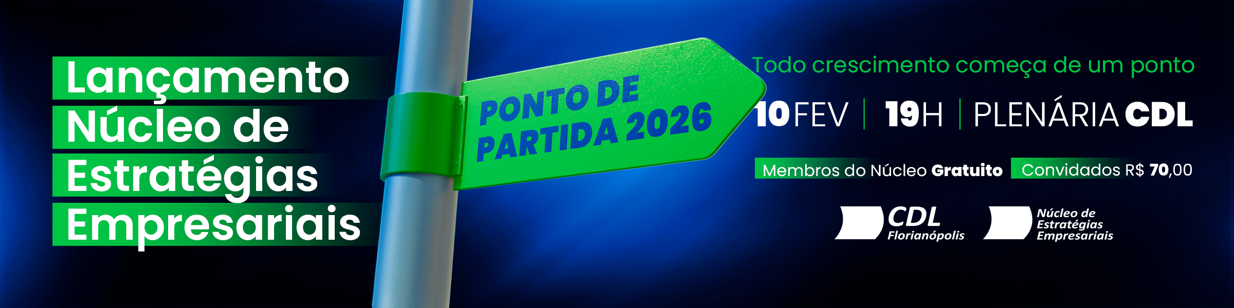 Ponto de partida 2026 - Todo crescimento começa de um ponto 