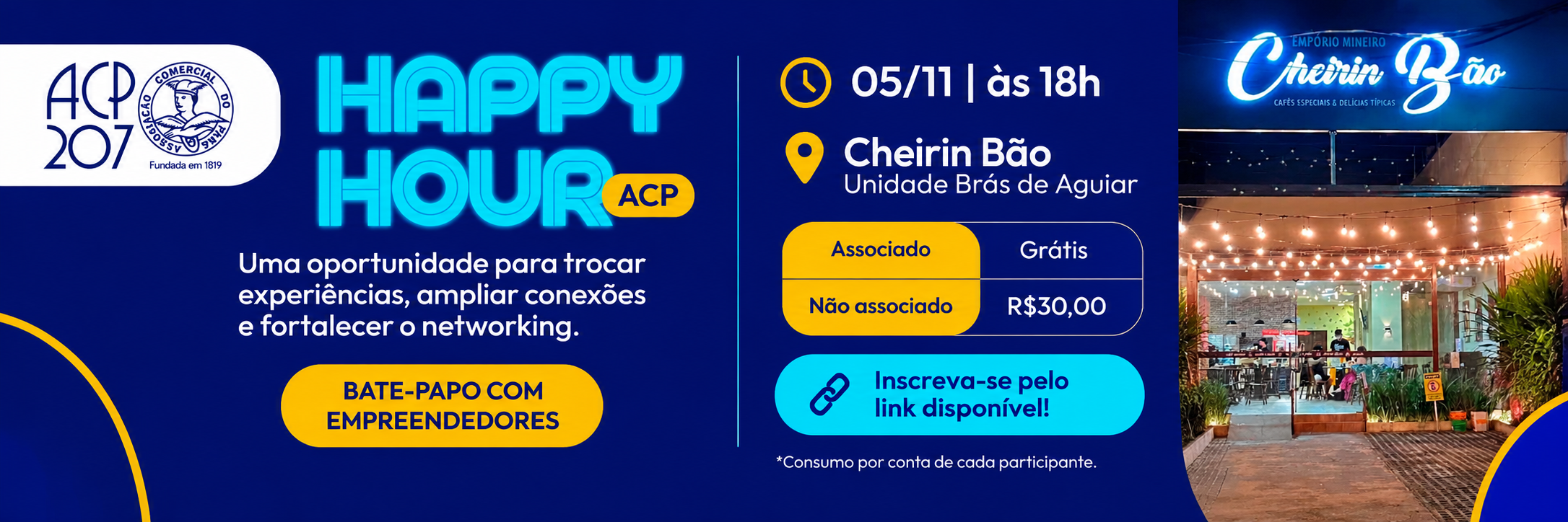HAPPY HOUR ACP| CHEIRIN BÃO