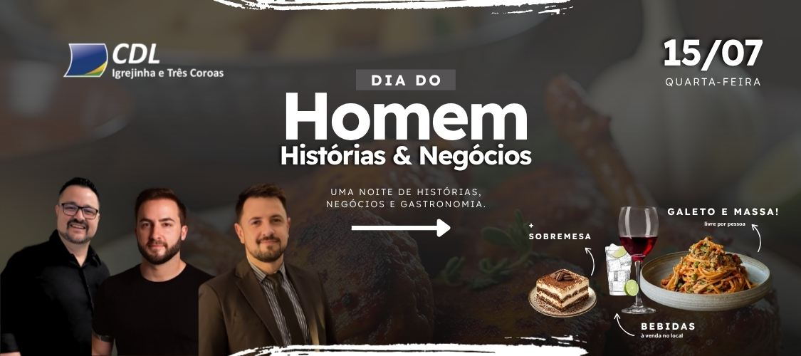 Dia do Homem Histórias e Negócios (Bastidores da Liderança)