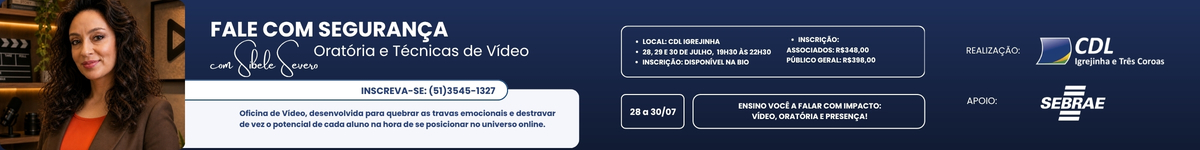 Fale com confiança: Oratória e Vídeos - Oficina de vídeos