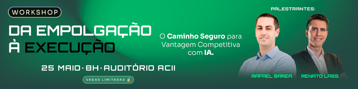 Da Empolgação à Execução - O Caminho Seguro para Vantagem Competitiva com IA