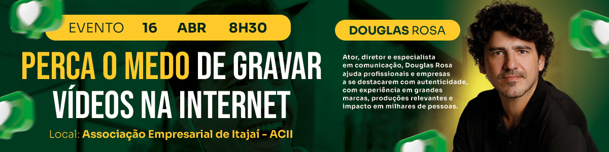 Perca o medo de gravar vídeos na internet - NIMOB