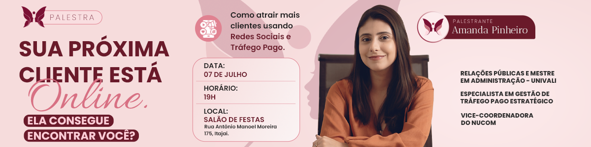 SUA PRÓXIMA CLIENTE ESTÁ ONLINE. ELA CONSEGUE ENCONTRAR VOCÊ? - NUME