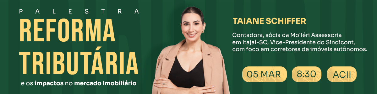 Reforma Tributária - os impactos no mercado imobiliário - NIMOB