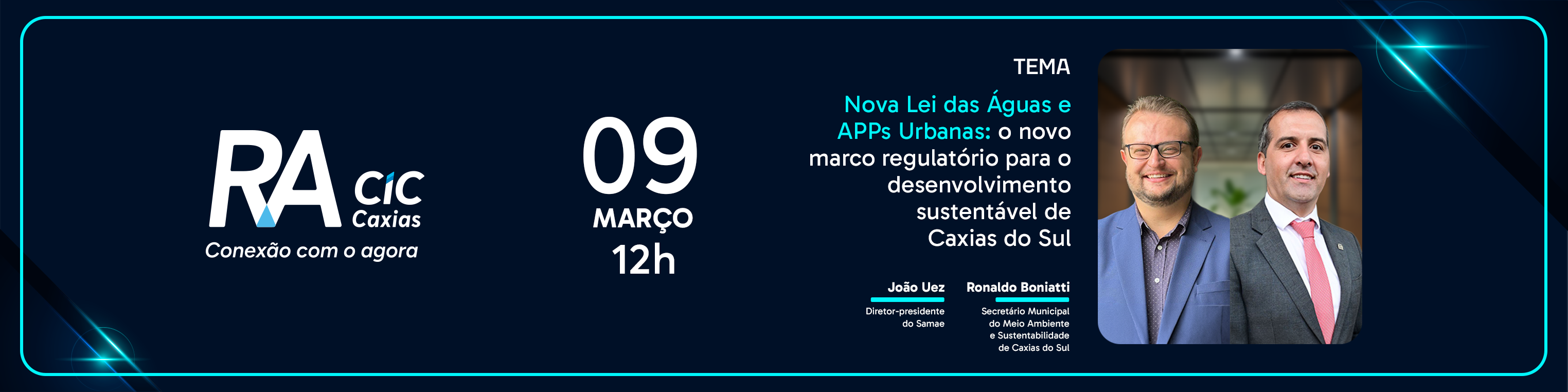 RA CIC Caxias com João Uez e Ronaldo Boniatti