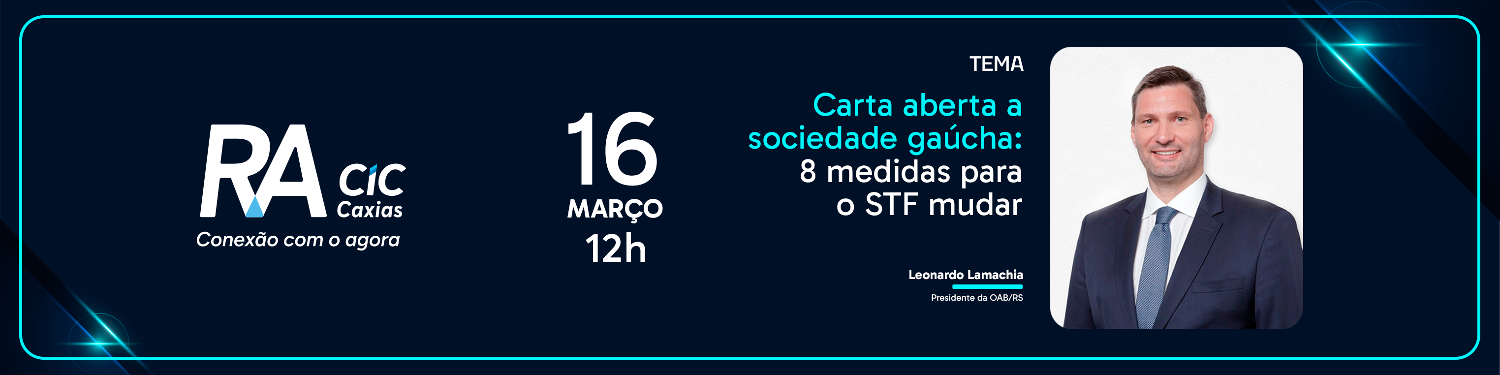 RA CIC Caxias com Leonardo Lamachia