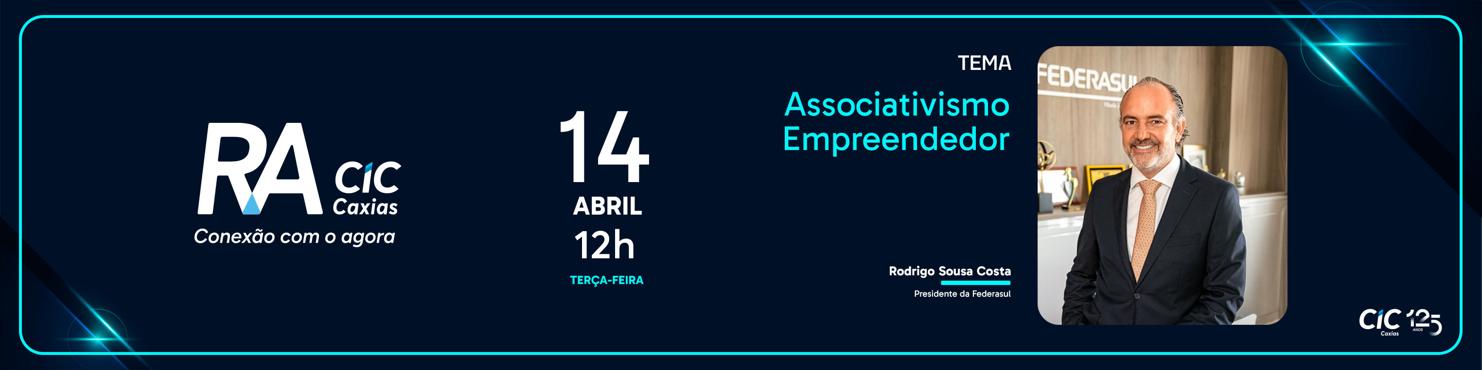 RA CIC Caxias com Rodrigo Sousa Costa