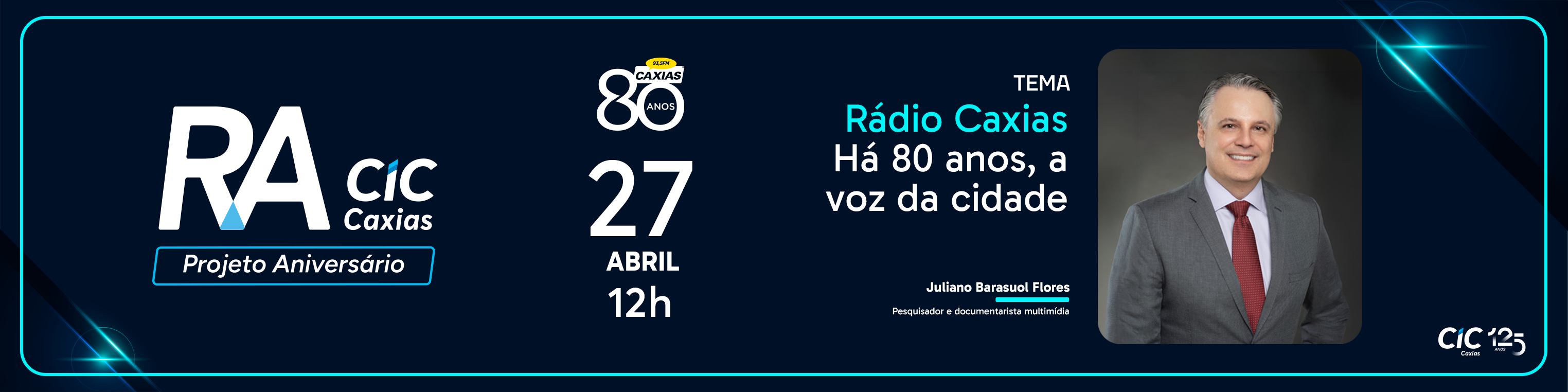 RA CIC Caxias com Juliano Barasuol Flores