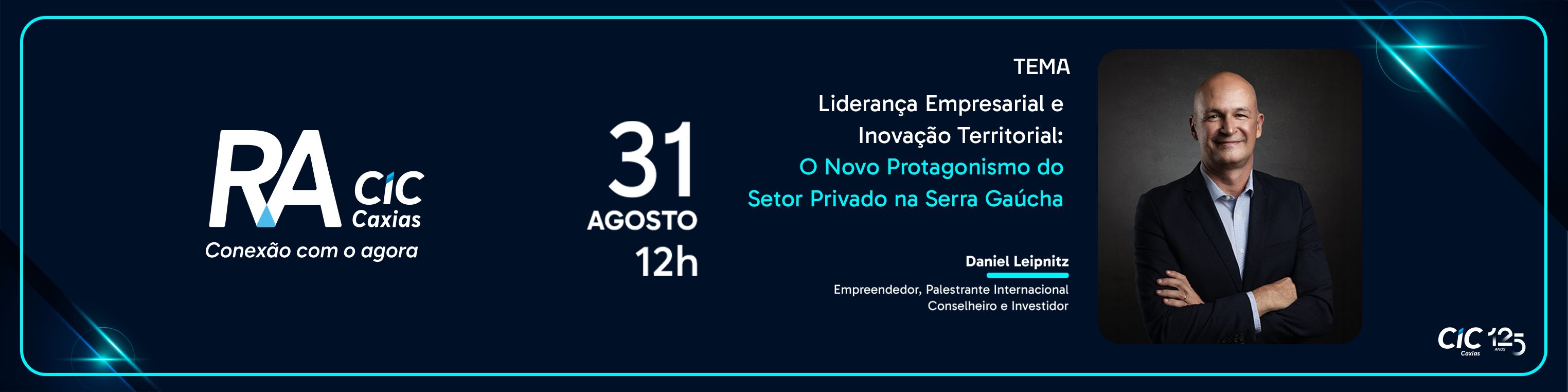 RA CIC Caxias com Daniel Leipnitz 