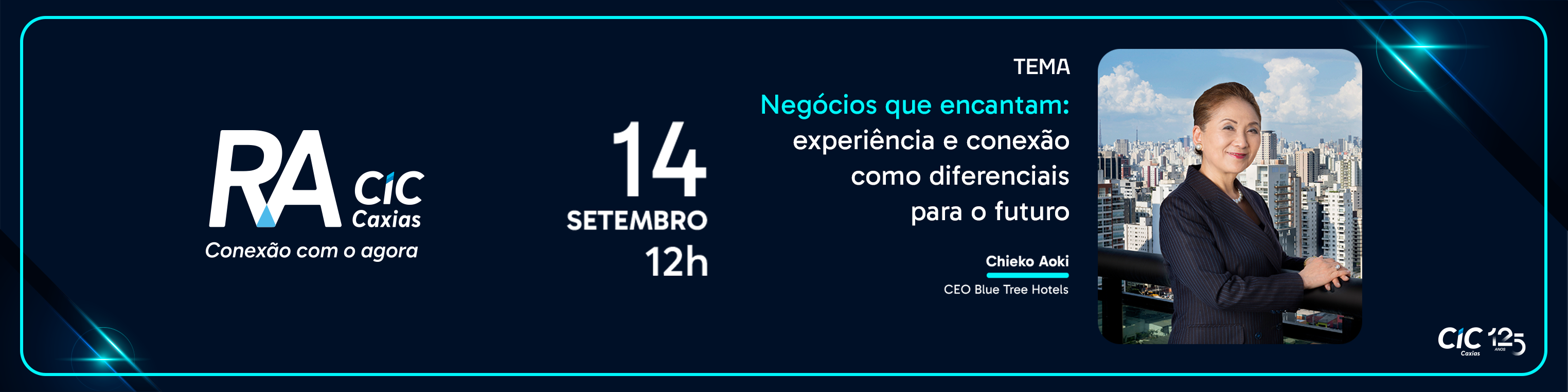 RA CIC Caxias com Chieko Aoki