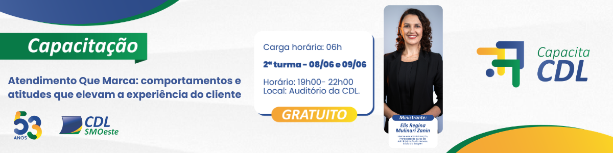ATENDIMENTO QUE MARCA: comportamentos e atitudes que elevam a experiência do cliente - 2ª turma
