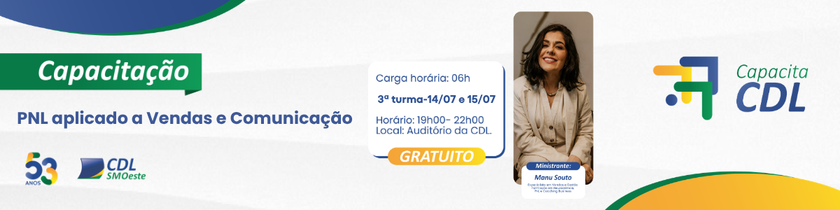 PNL VENDAS E COMUNICAÇÃO - 3ª turma 