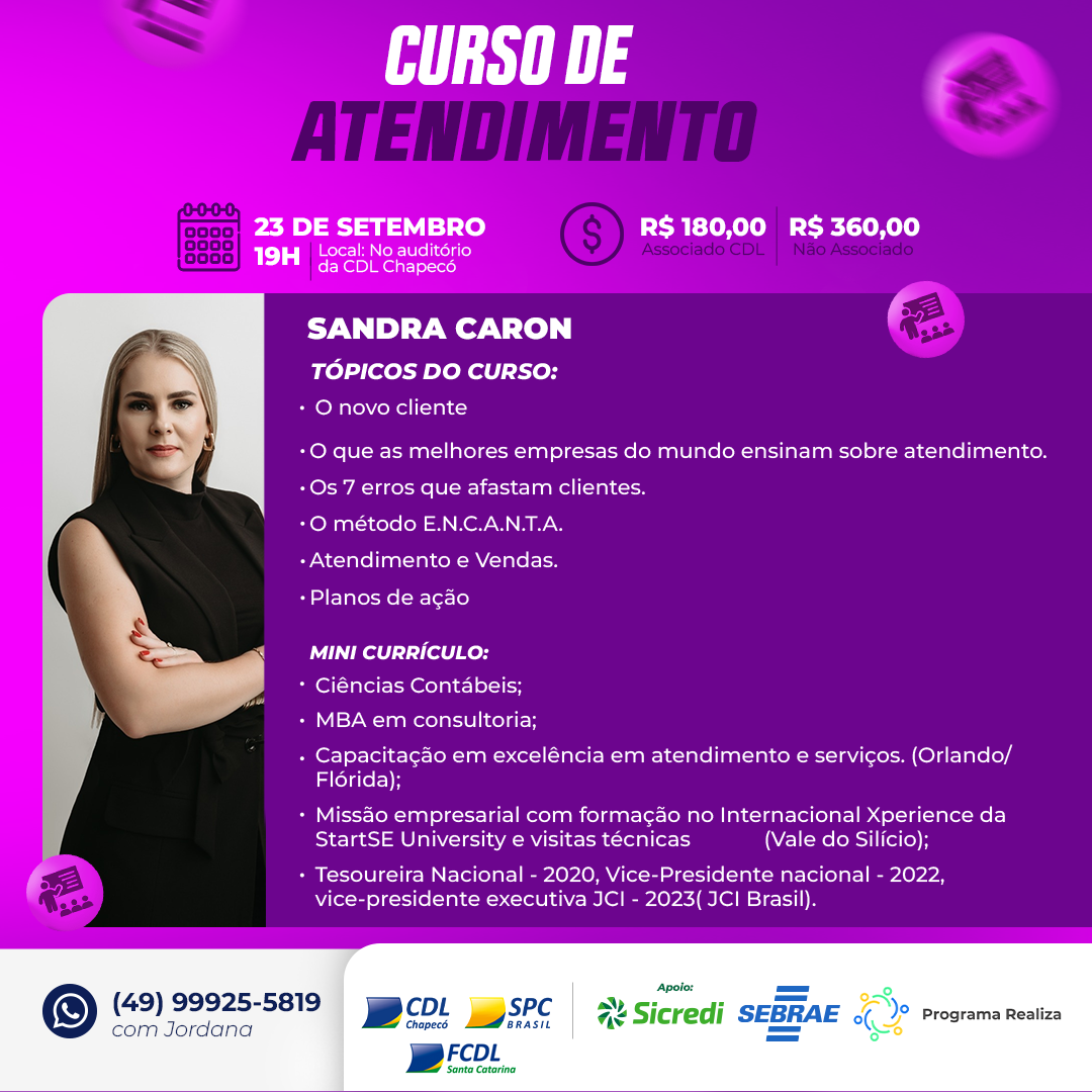 CURSO DE ATENDIMENTO