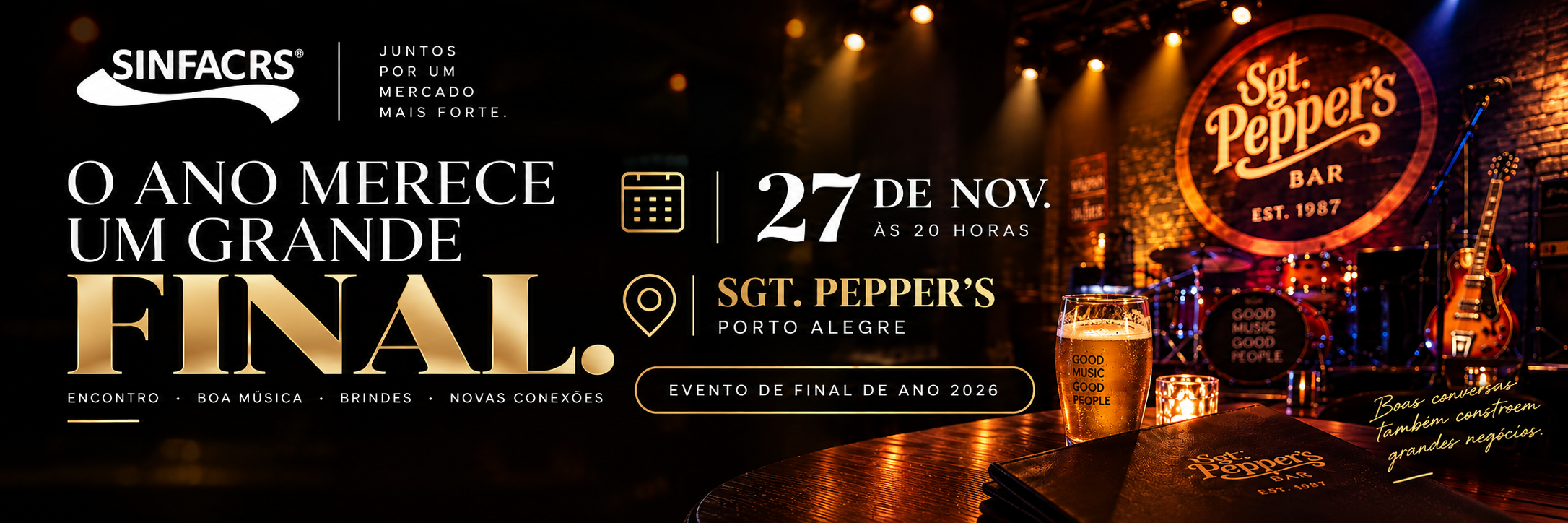 Jantar final de ano 2026