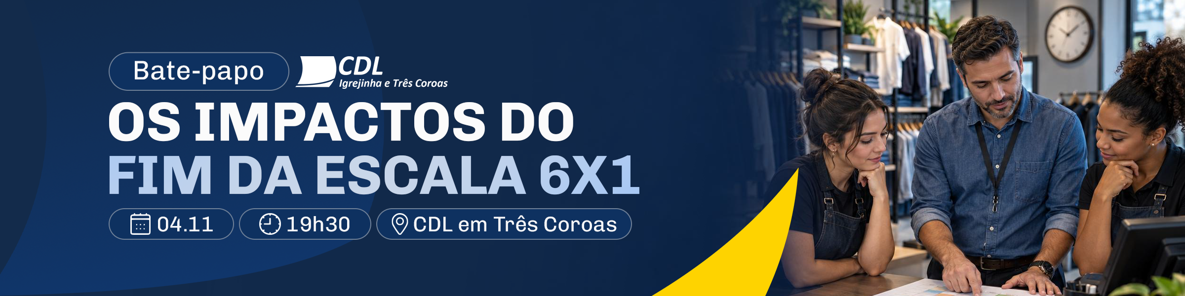 Bate papo: Fim da escala 6x1