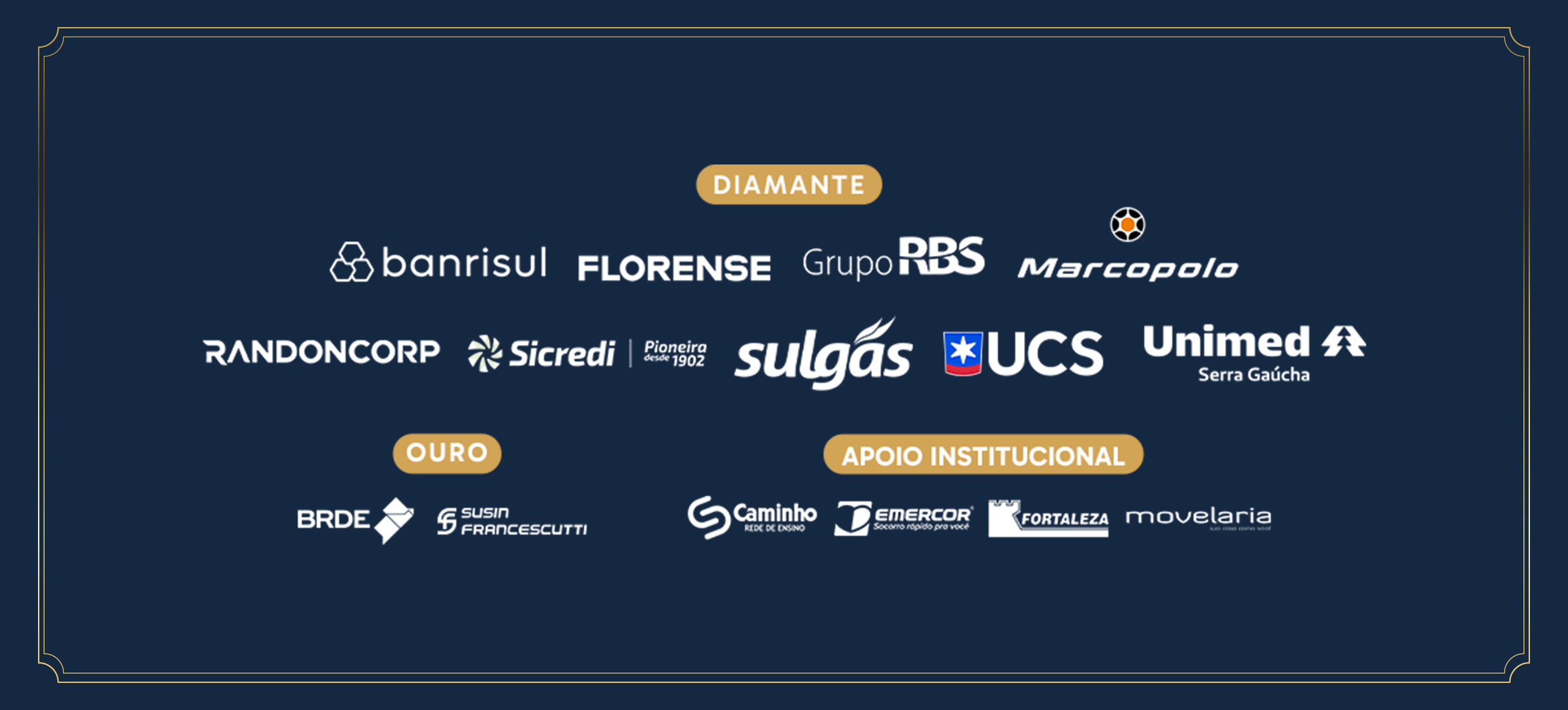  INSCRIÇÕES ENCERRADAS - Jantar Comemorativo - CIC Caxias 125 anos