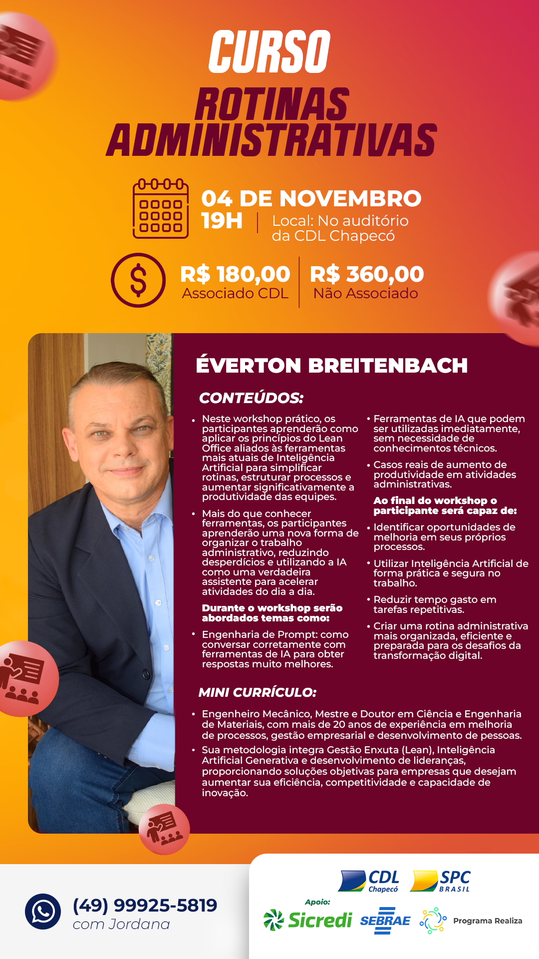 ROTINAS ADMINISTRATIVAS