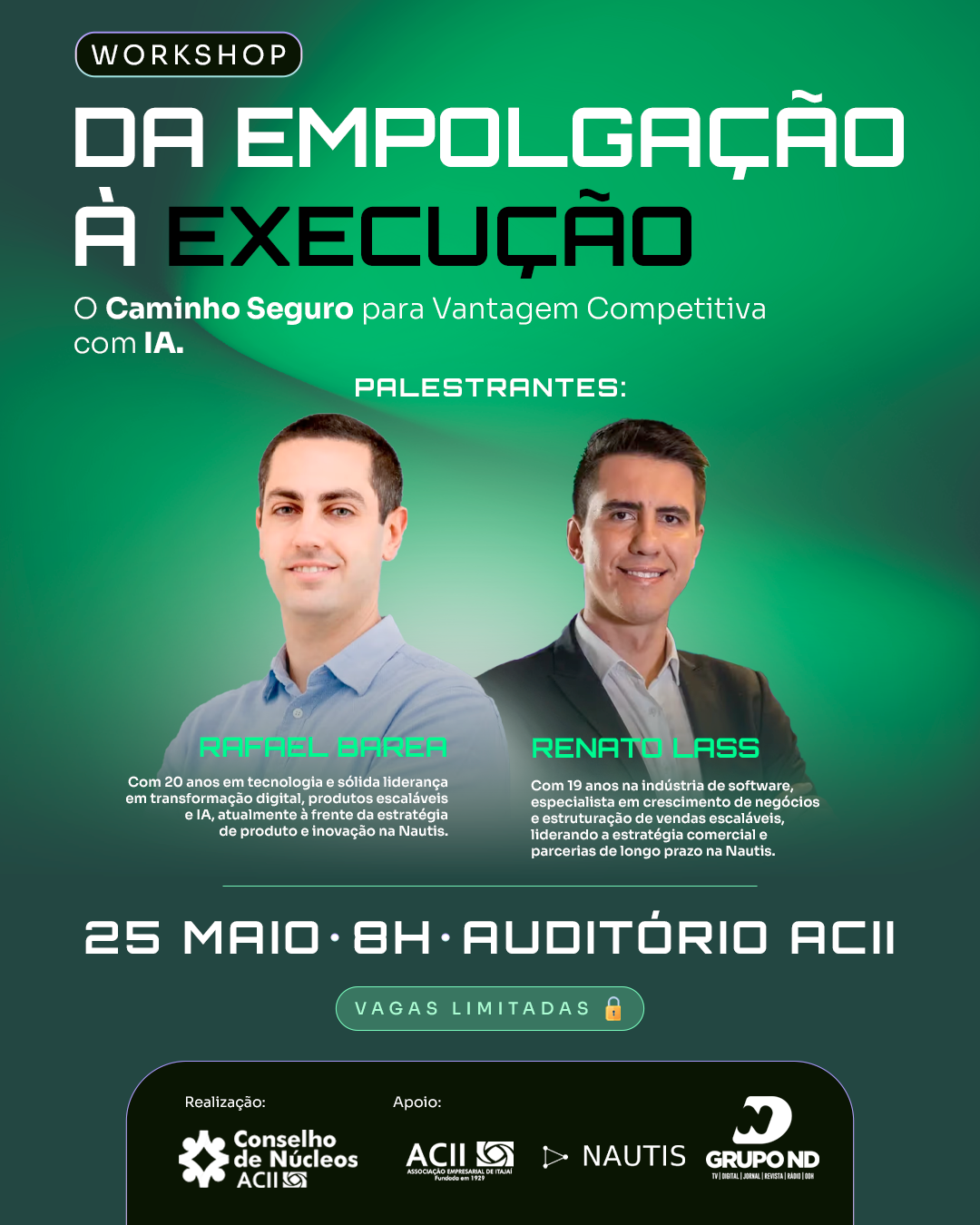 Foto do palestrante